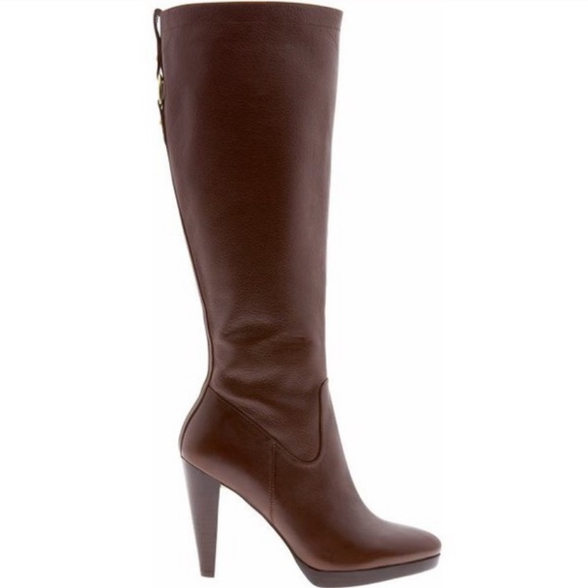 Banana Republic Christi Cognac Platform Boot